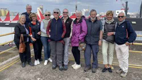A group of French and British Rotarians on our last trip to Nante